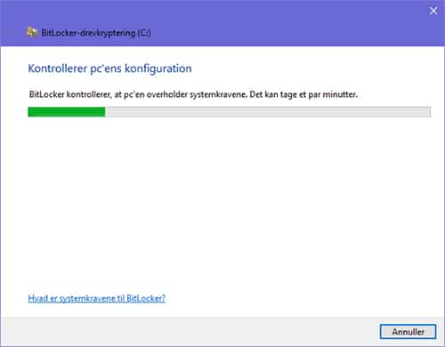 - Beskyt Windows og harddisk med Bitlocker AES-256