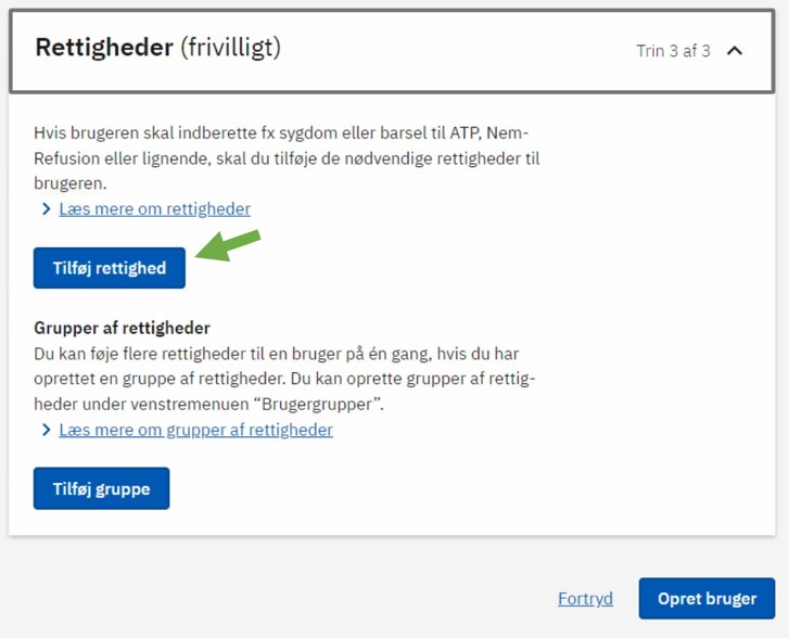 Opret en bruger i MitID Erhverv